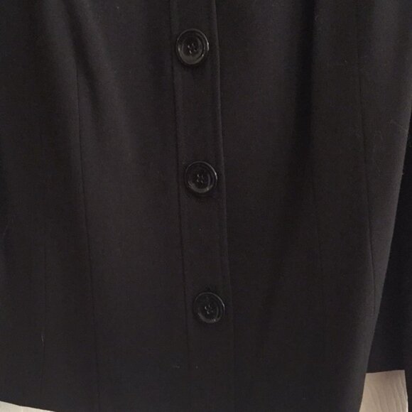 Francess Rita Black Buttoned Dress Jacket - Picture 3 of 8